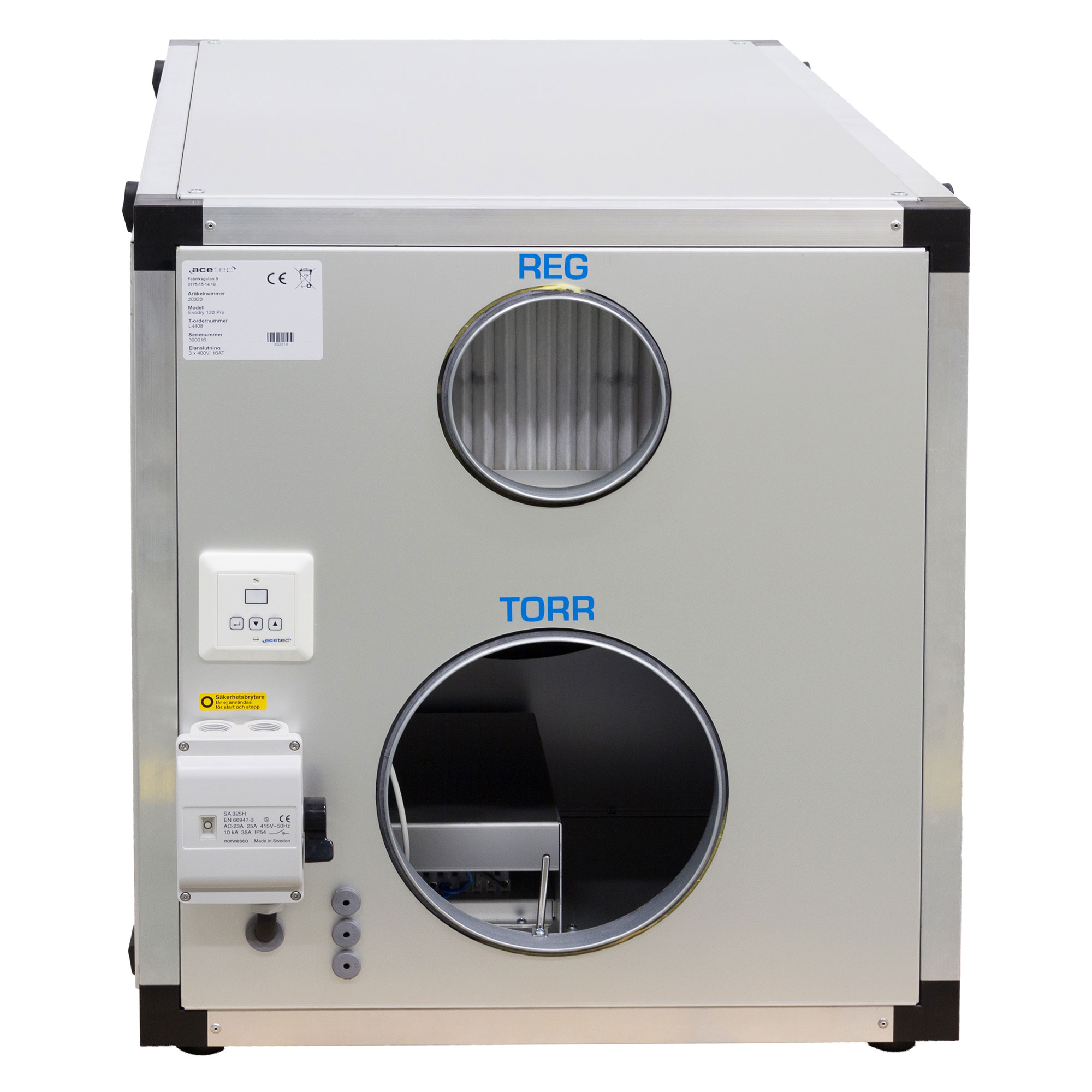 Acetec EvoDry 180 Pro Avfuktare