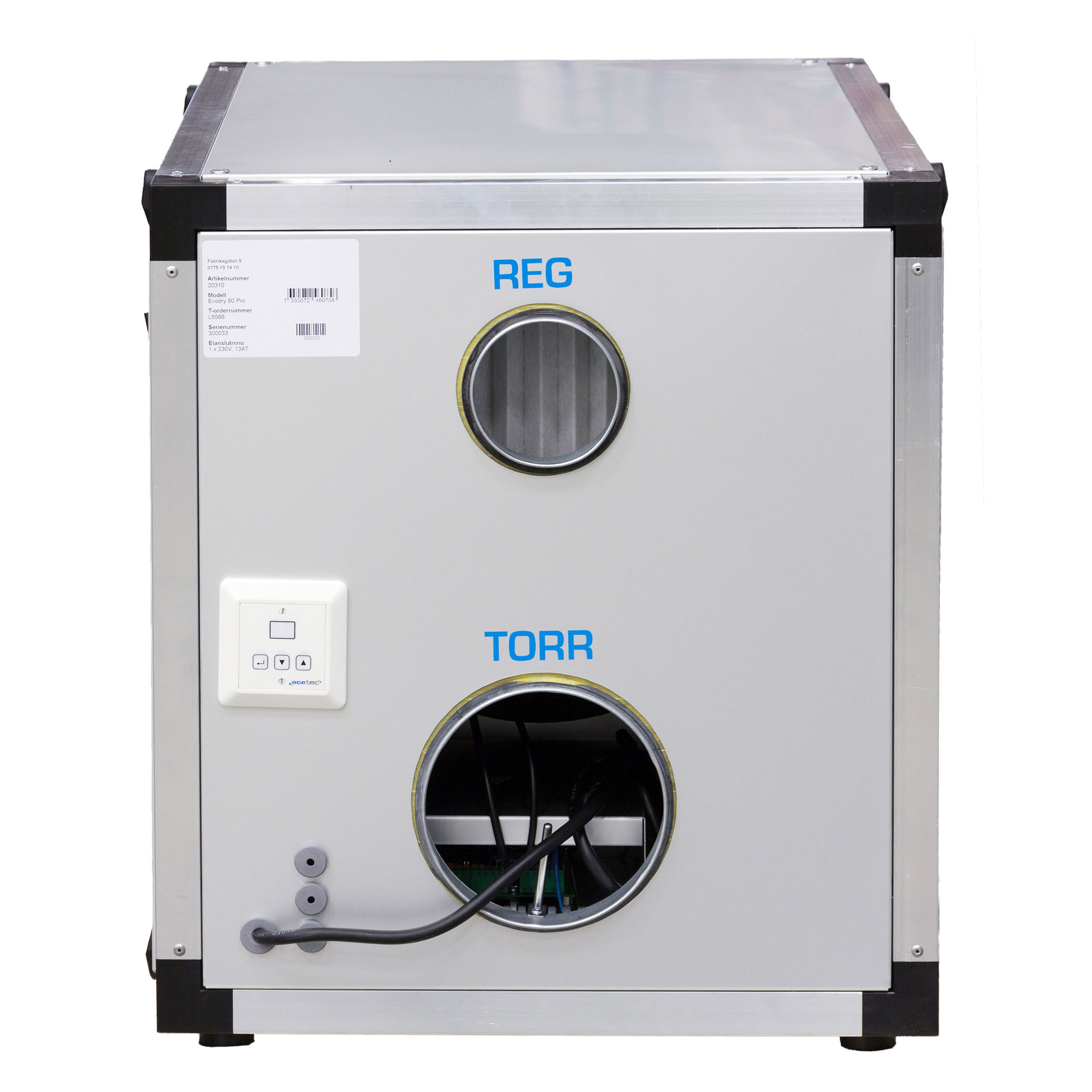 Acetec EvoDry 60 Pro Avfuktare