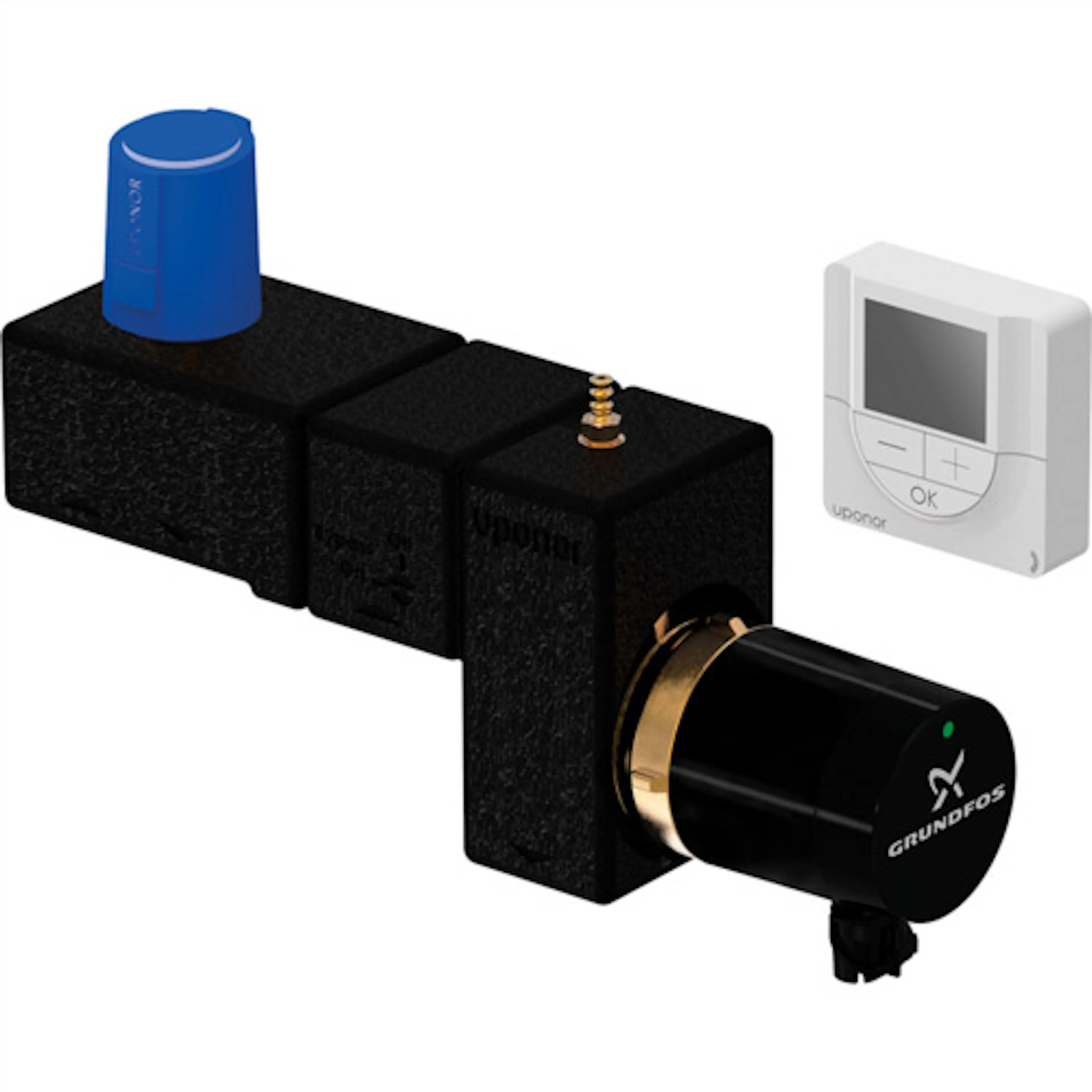 Uponor Pumpgrupp Fluvia T Push-12 WL-G