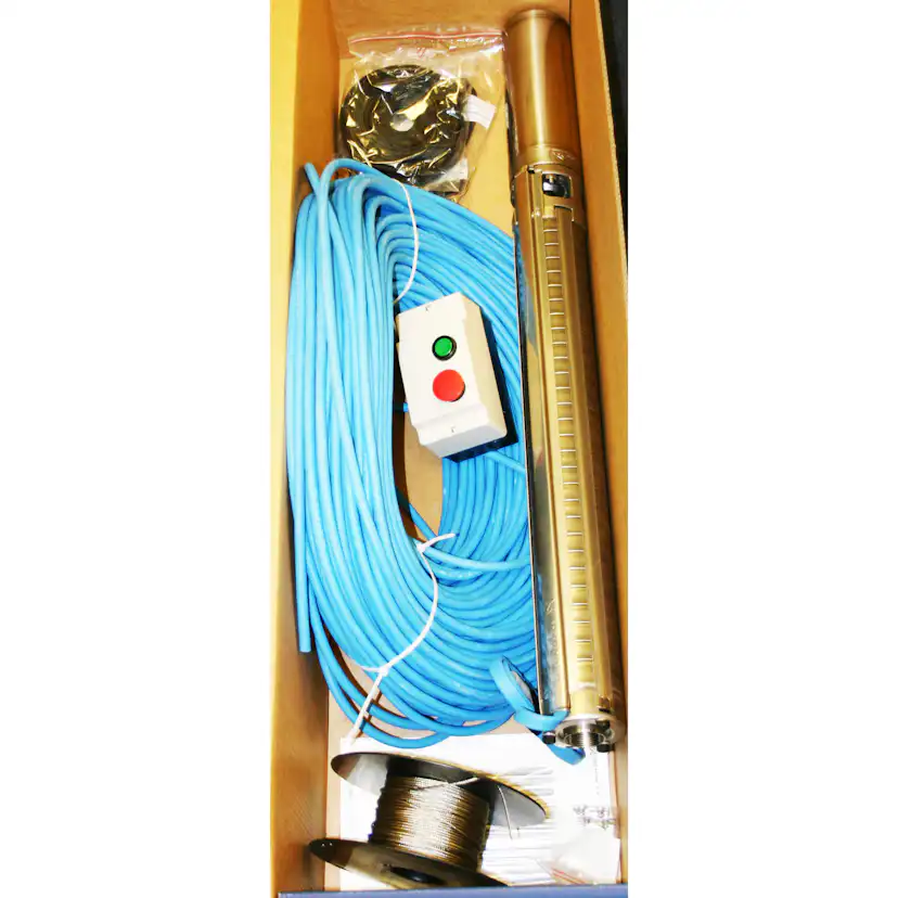 GRUNDFOS SP2A-18 PUMPPAKET 80M KABEL 3-FAS 0,75KW 2,0A 80m kabel