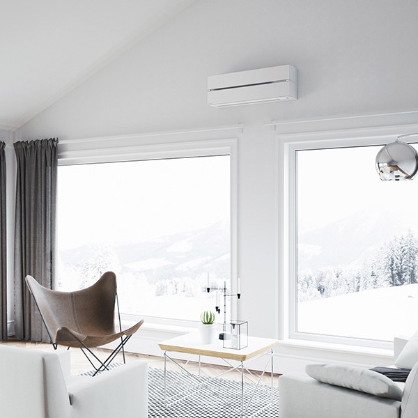 Mitsubishi Electric Hero 2.0 LN35 Effektivitet A+++ Upp till 135m² Luftvärmepump
