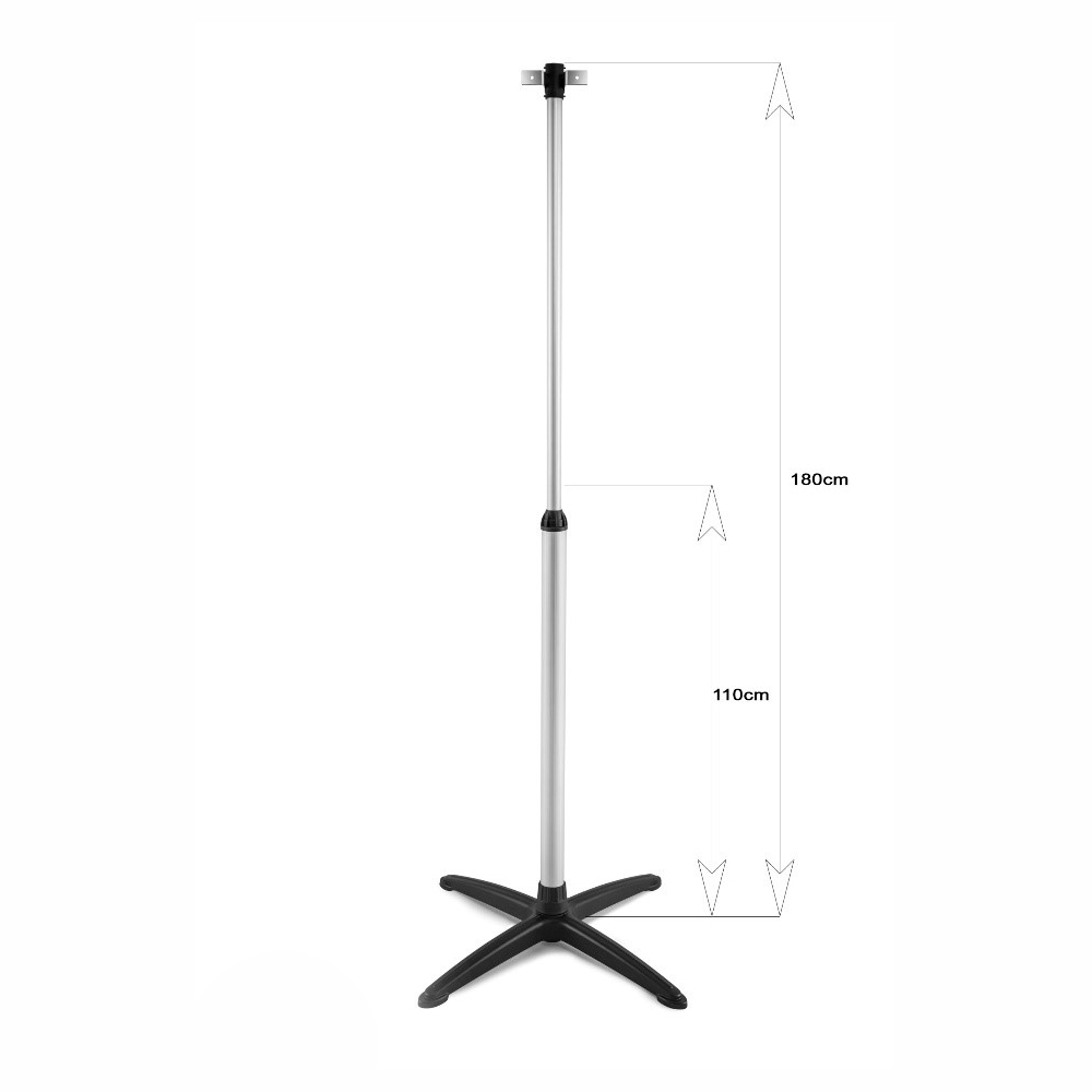 Veito Telescopic Stand Silver Stativ