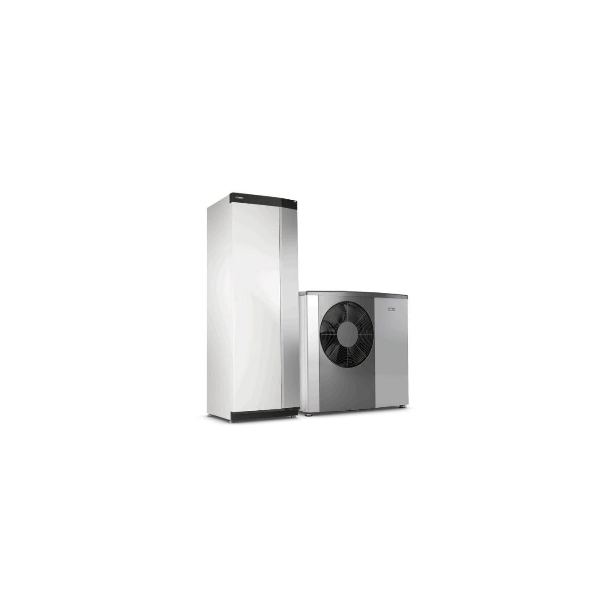 Nibe S2125-12 400V 3-fas med VVM S320/S325 180L Luft-vattenvärmepump