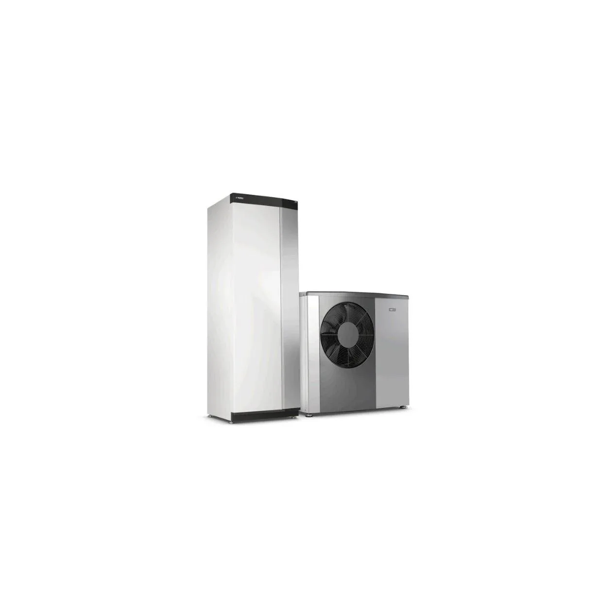Nibe S2125-8 med VVM S320/S325 3x400 V Luft-vattenvärmepump