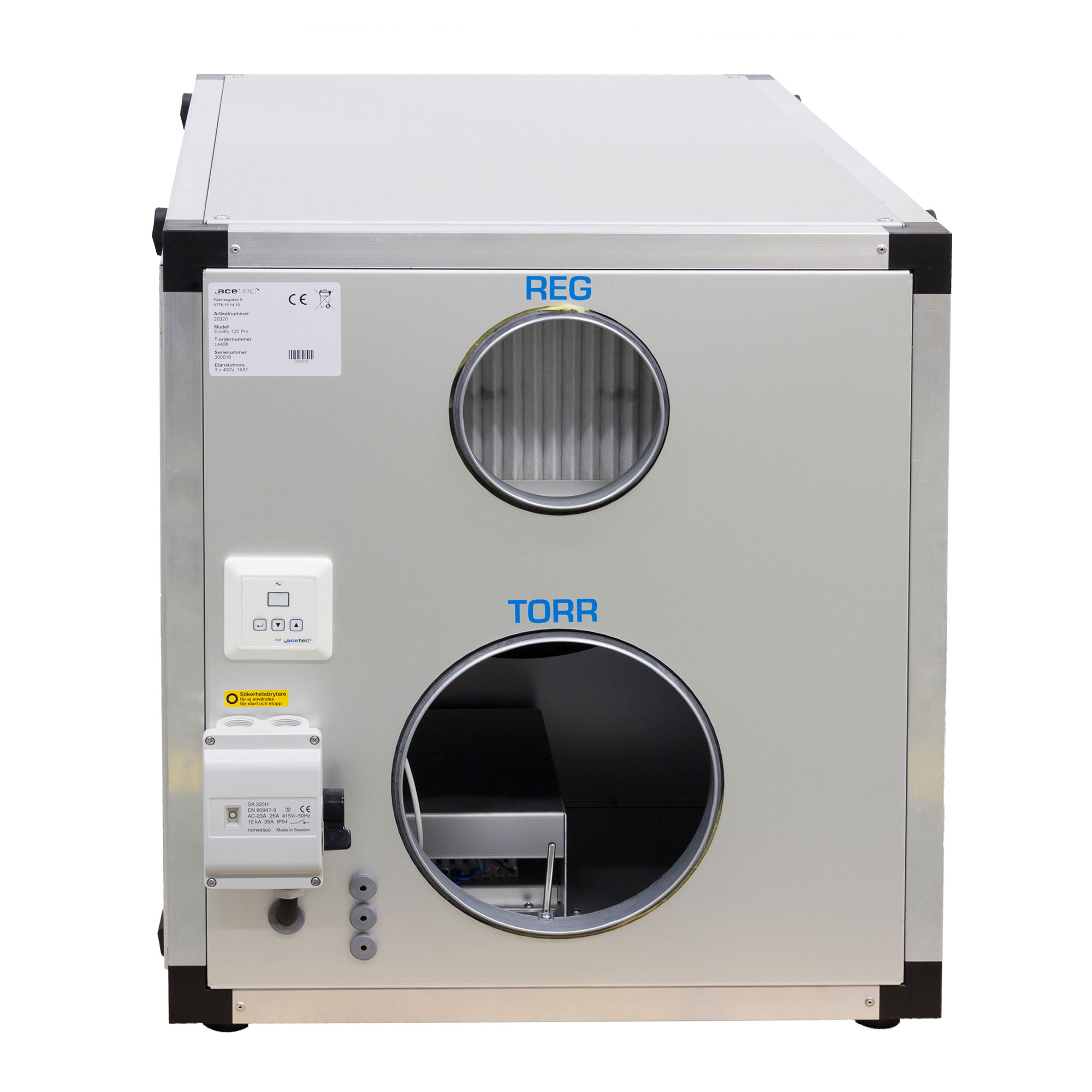 Acetec EvoDry 120 Pro Avfuktare