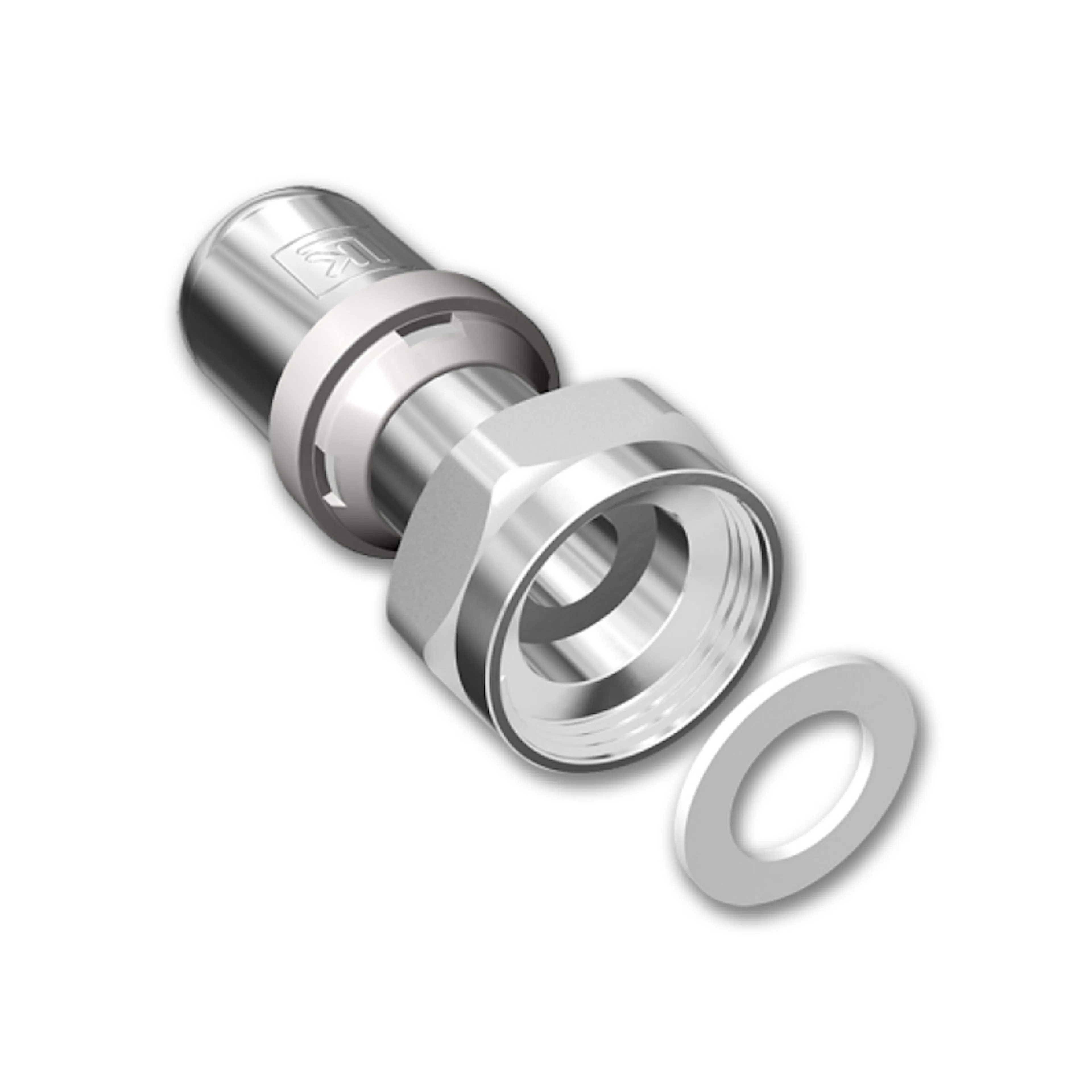LK Systems Presskoppling Rak koppling lek/plan