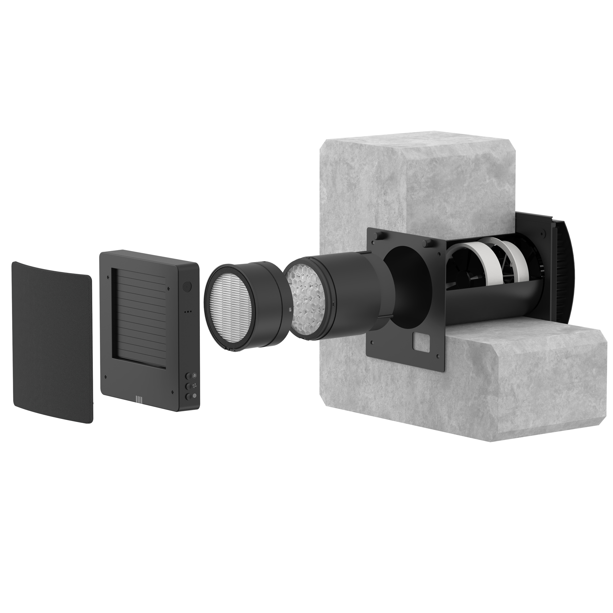 Andersen Electric Vega Flow Silent Pro Miniventilation