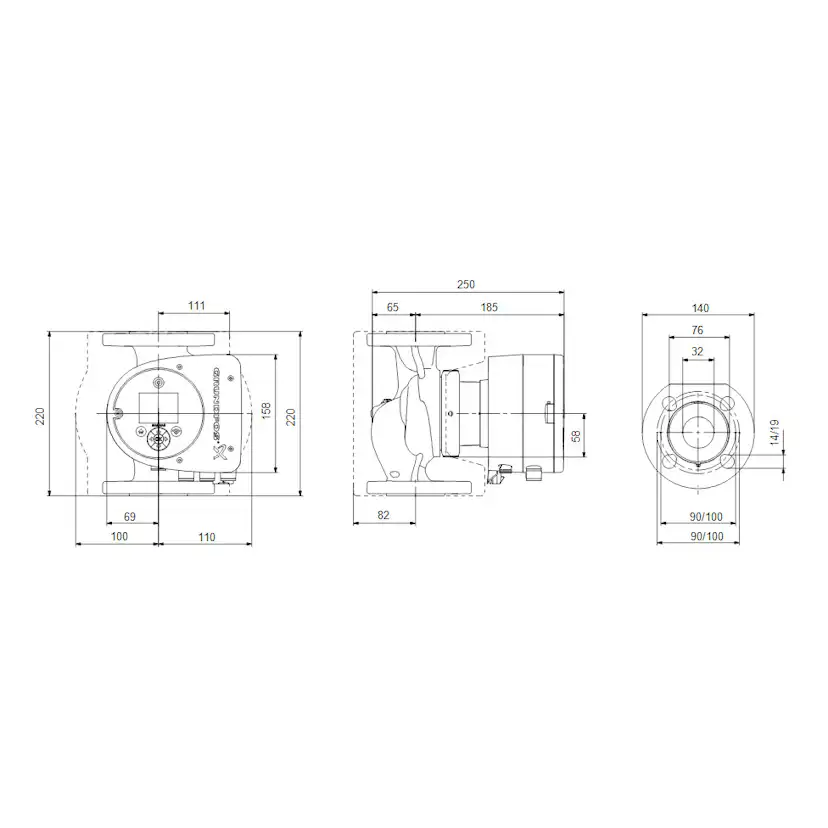 Grundfos Cirkulationspump Magna3 F