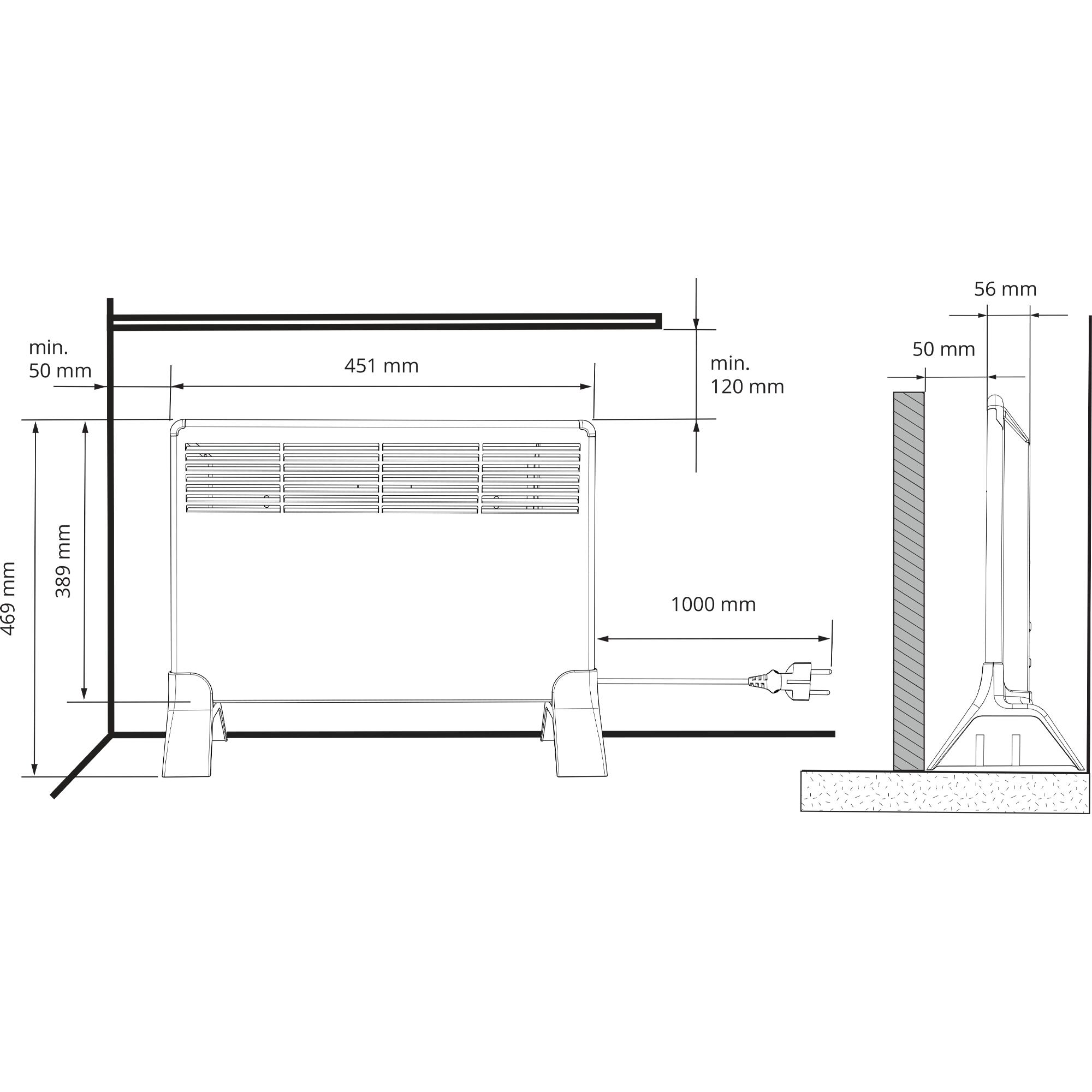 ELRADIATOR BETA 250W/230V Beta-MP 250W/230V