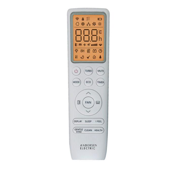 Andersen Electric MatPro 18 6,7kW Värme A++ SCOP 4,6 AC-funktion Luftvärmepump