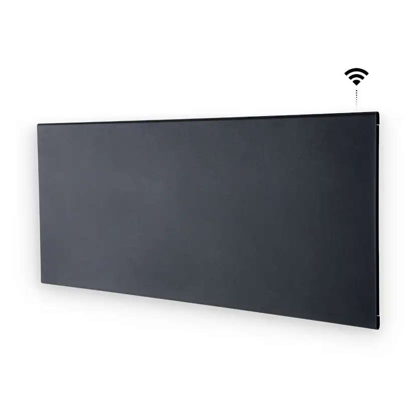 Elelement Adax Neo H KWT WiFi Grå Höjd 330mm 230V Stickkontakt