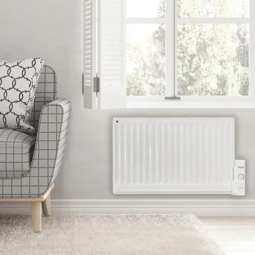 BIMETALLRADIATOR BASIC 230V 800W BxH: 940x555 mm