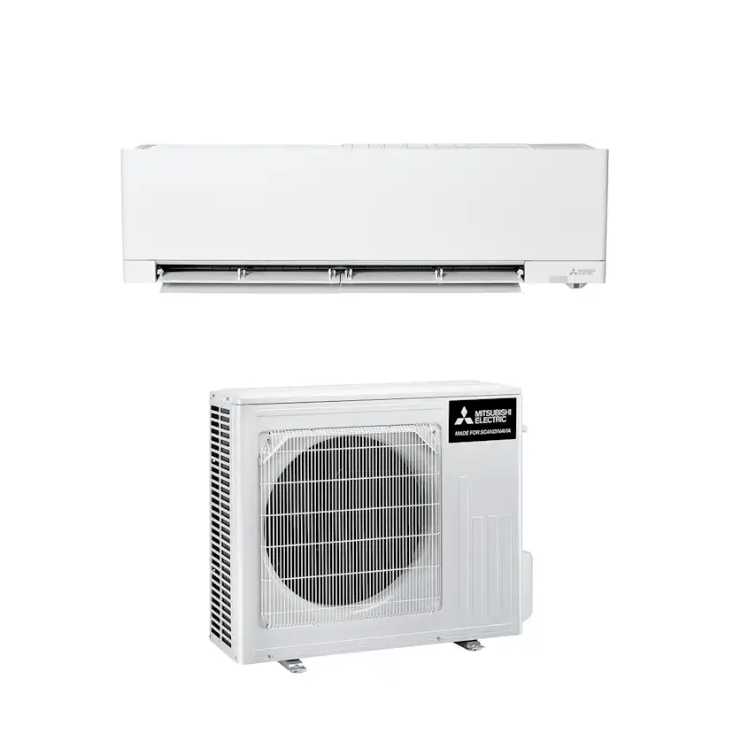 Luftvärmepump Mitsubishi Electric Sumo RZ25 6,3kW Värme A+++ SCOP 5,3