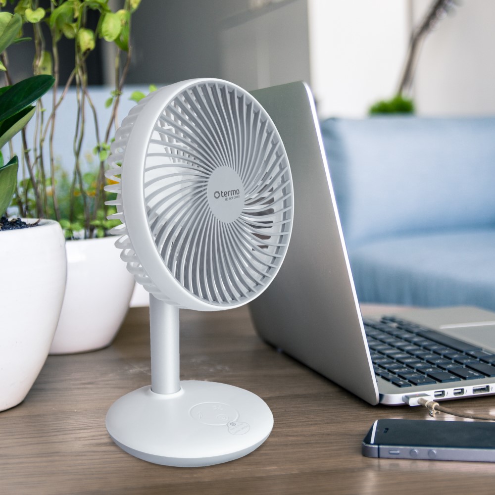 Bordsfläkt Termo Smart Trådlös Laddbar