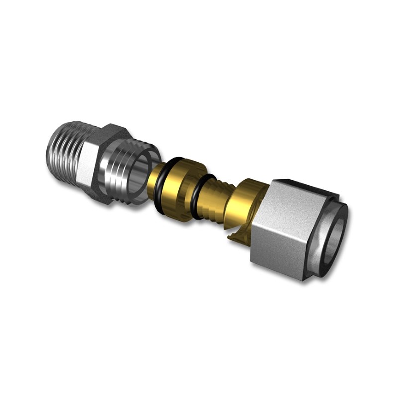 LK Systems Anslutningsset Rak R25 utv/25x2,3