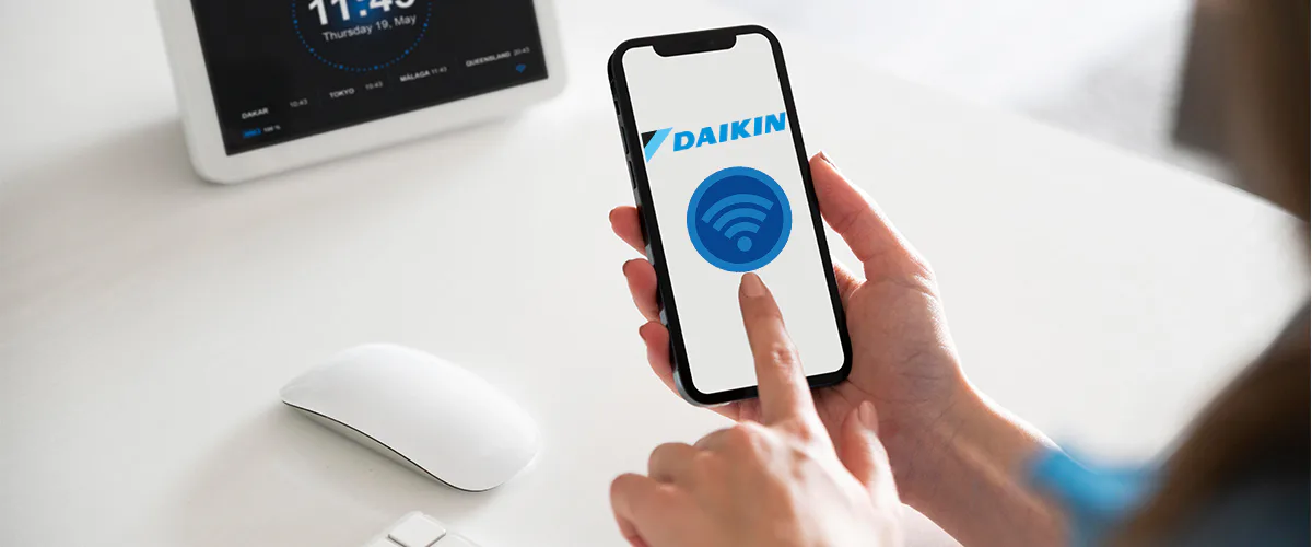 WiFi-styrning för Daikin luft-luftvärmepump