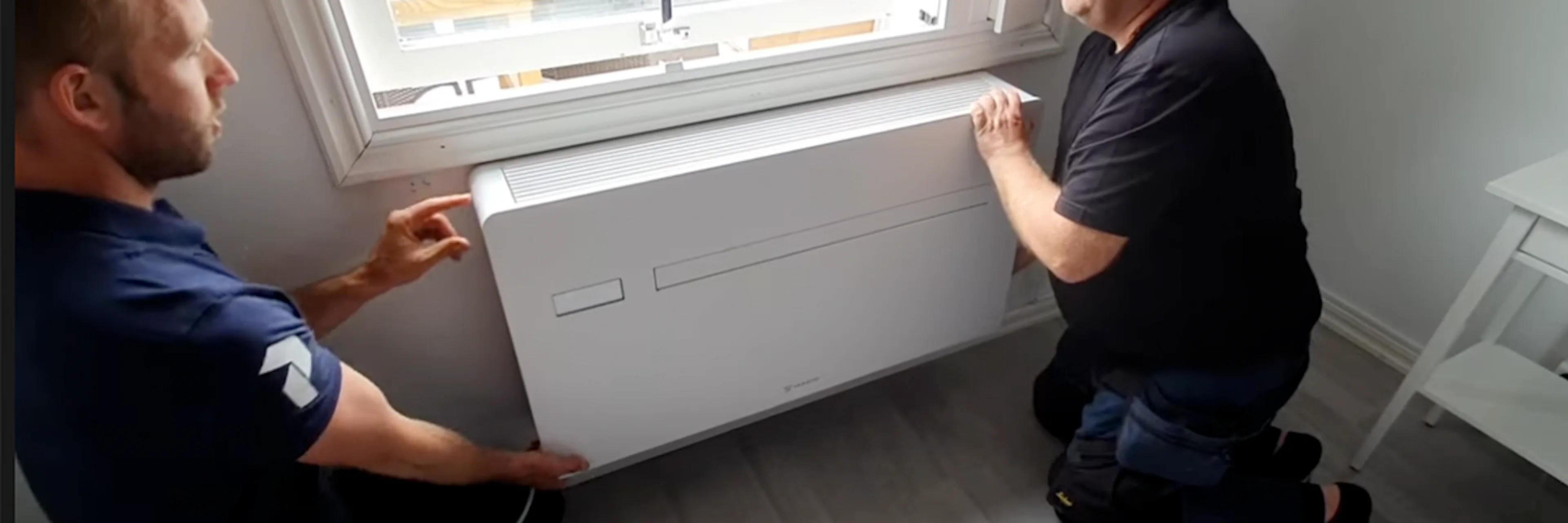 Installera AC utan utedel