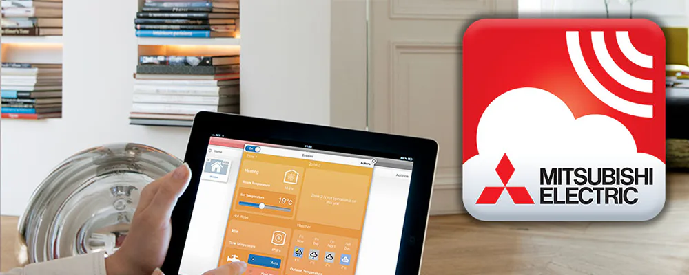 WiFi-styrning för Mitsubishi Electric luftvärmepump