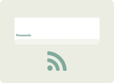 Din luftvärmepump måste ha inbyggt WiFi, eller en extern tillvalsadapter. 