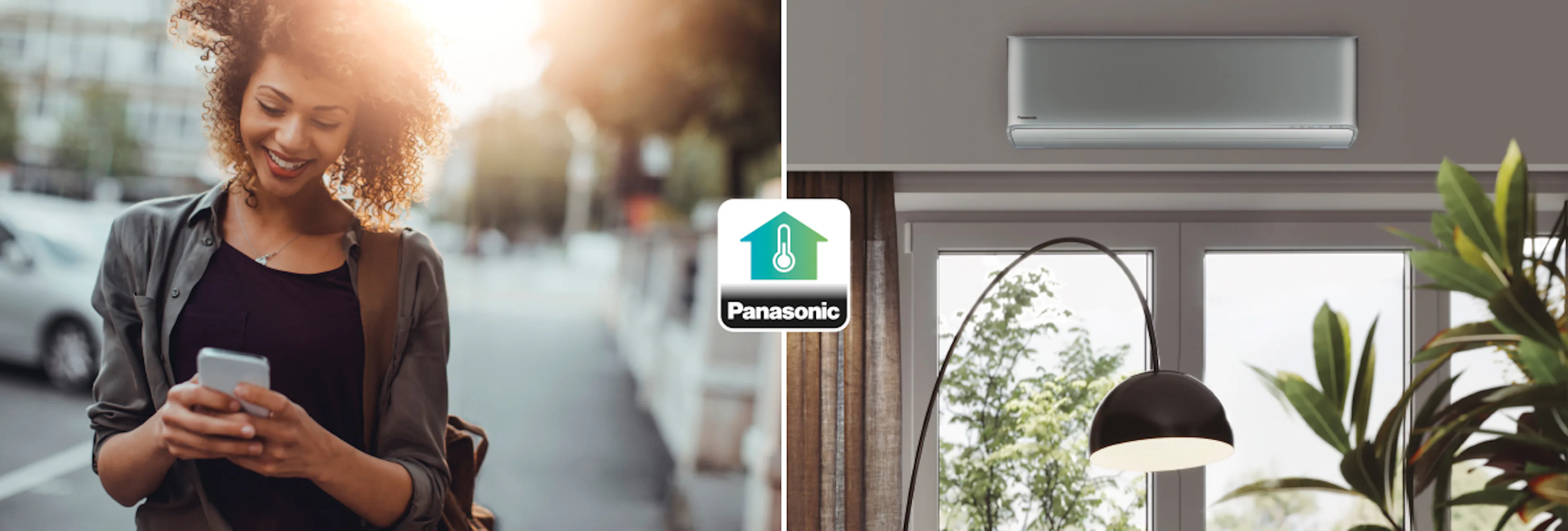 WiFi-styrning för Panasonic luftvärmepump