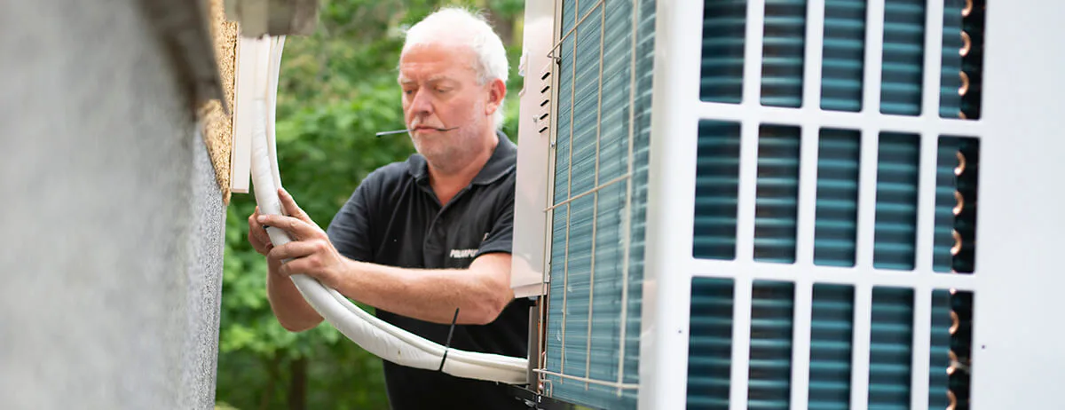 Hur går installation av luft-vattenvärmepump till?