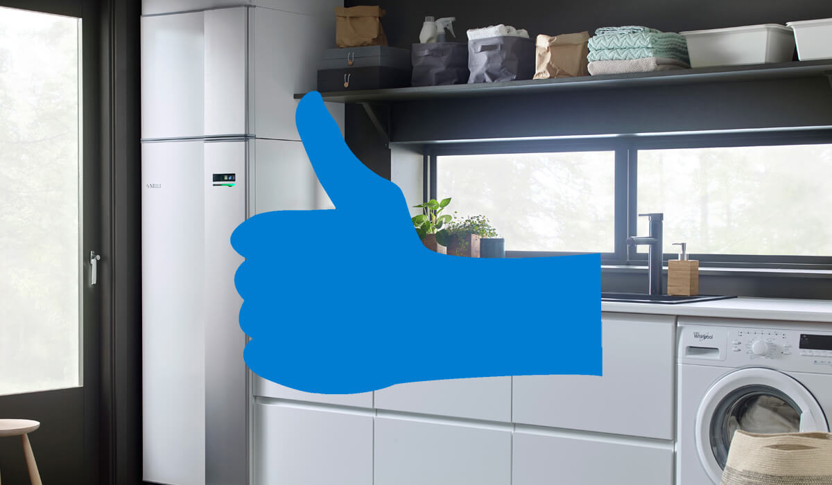 Populär frånluftsvärmepump