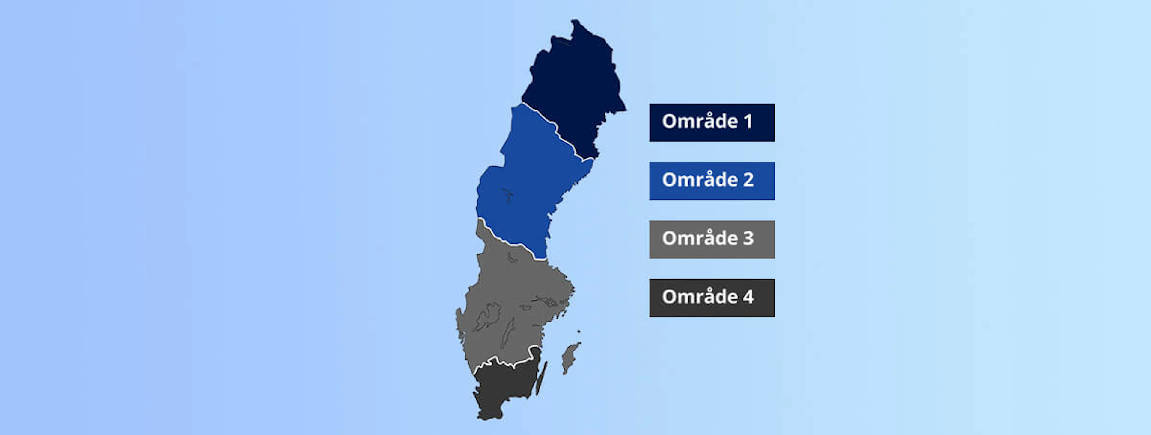 Sveriges elområden
