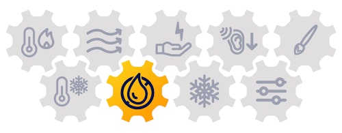 symbol för avfuktning