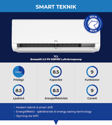 TCL BreezeIN 2.0 P9 S18P9S1