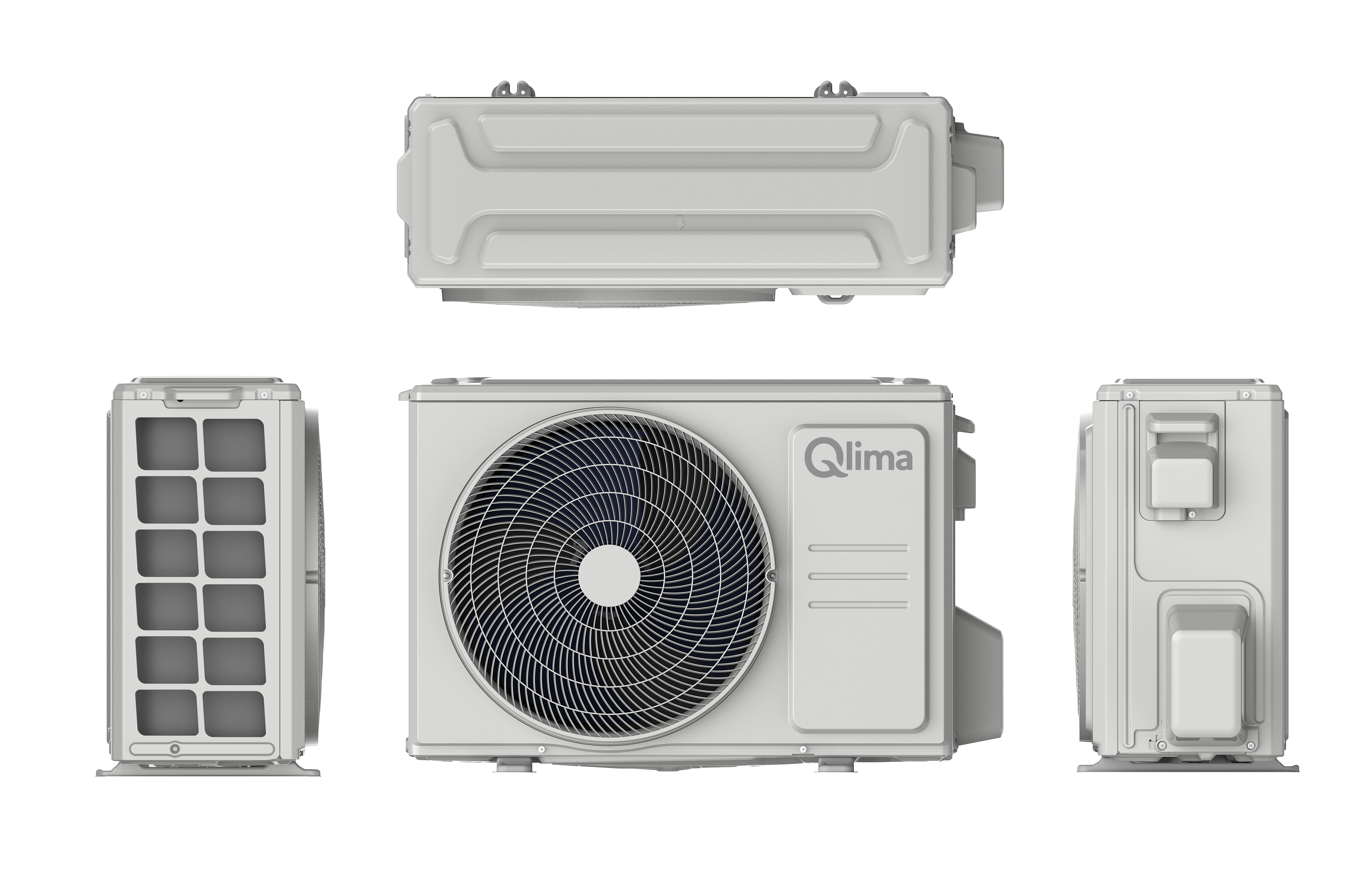 Qlima Premium S-6026 3,4kW Värme A++ SCOP 4,6 Luftvärmepump