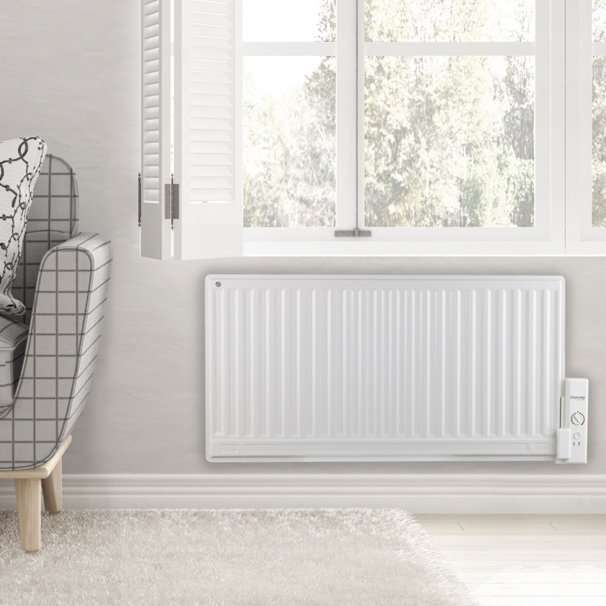 Oljefyllt Elelement Radiator Termo Basic