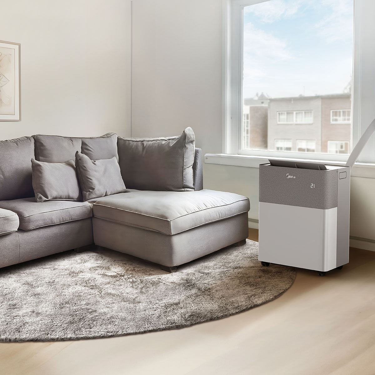 Midea PortaSplit Energisnål 4-i-1 Kylning och Uppvärmning Energieffektivitet A++ 12000BTU Portabel AC
