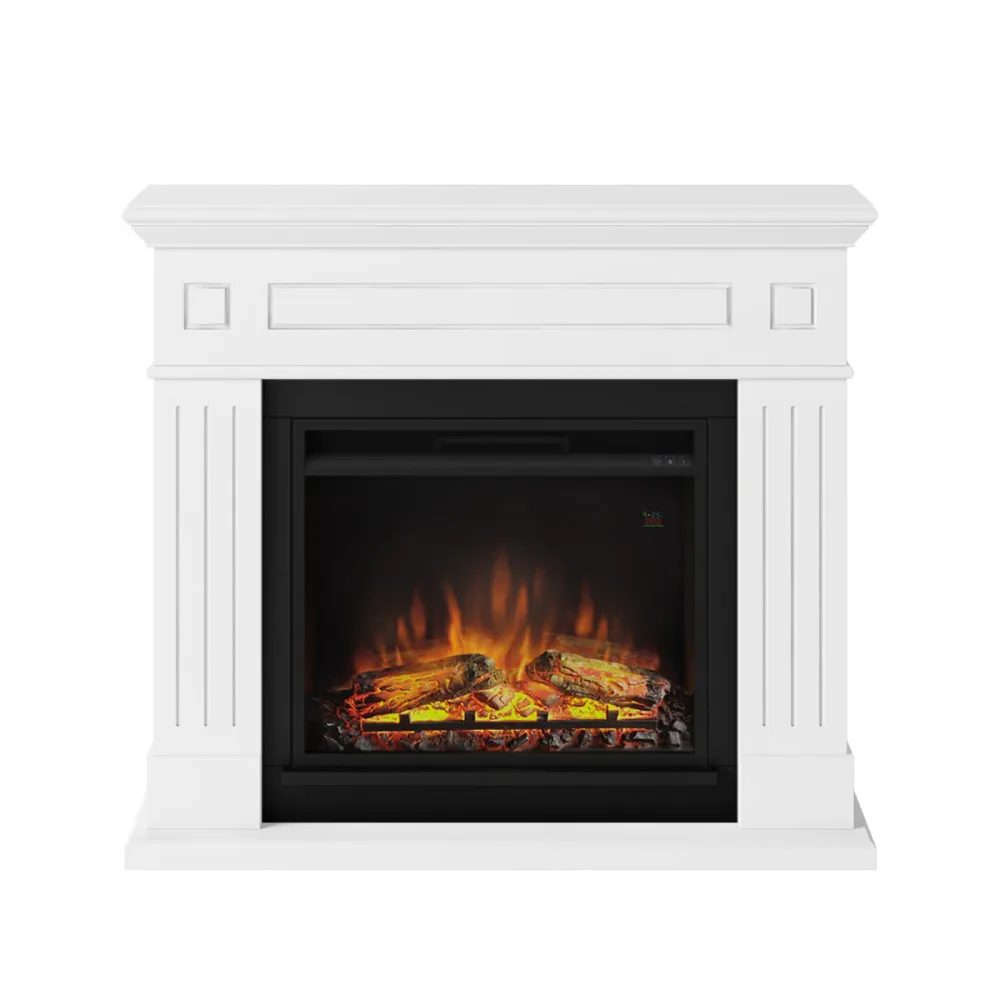 TAGU LARSEN FIREPLACE MANTEL IN PURE WHITE Vit