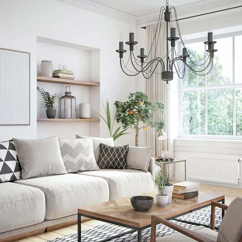 Vattenburet Element Watt Heating Integrerat