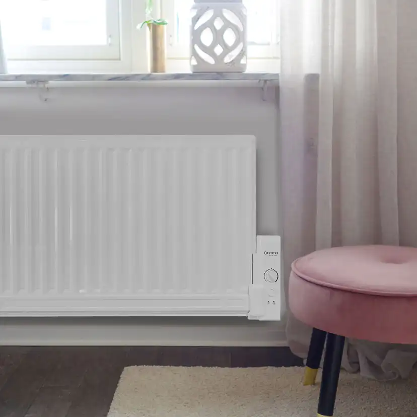 BIMETALLRADIATOR BASIC 230V 800W BxH: 940x555 mm