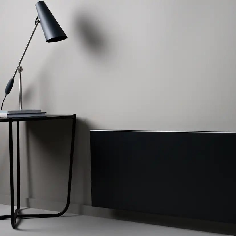 Elelement Adax Neo H KWT Wifi Svart Höjd 210mm 230V Stickkontakt