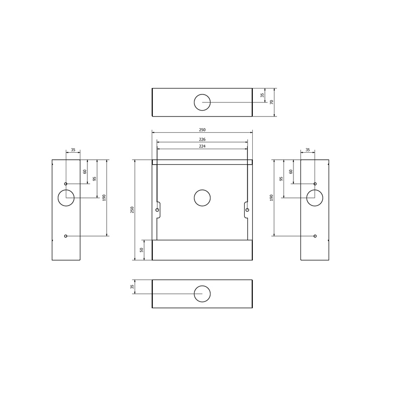 LK Systems Kopplingsskåp VUK