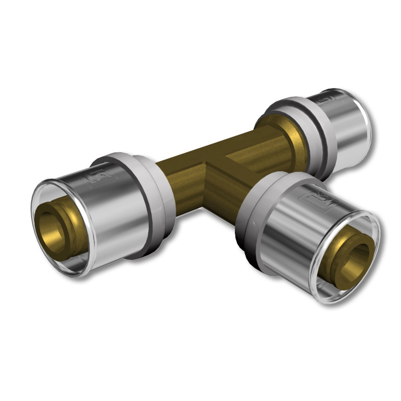 LK Systems Presskoppling T-koppling