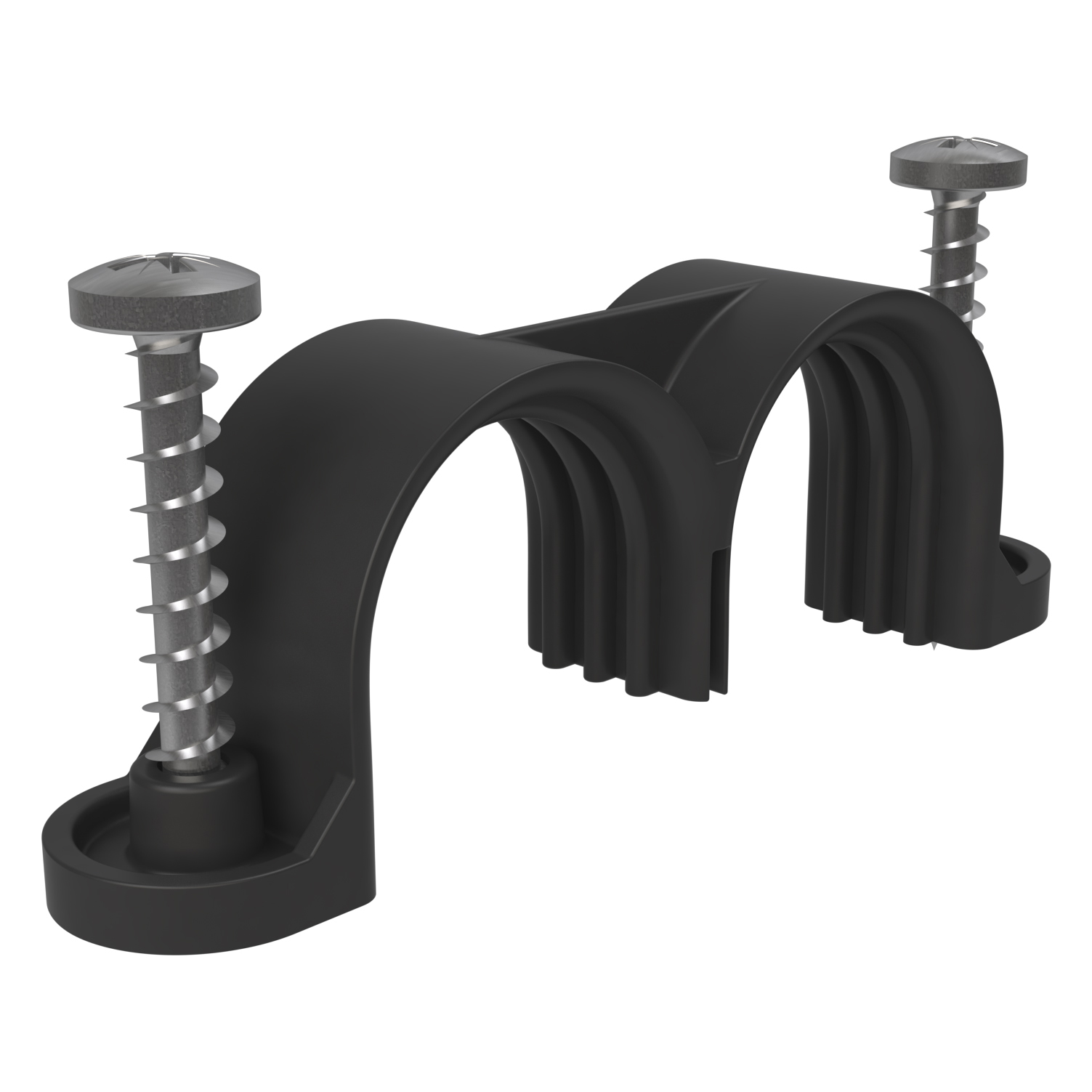 LK Systems Plastklammer Dubbel tomrör 25 mm