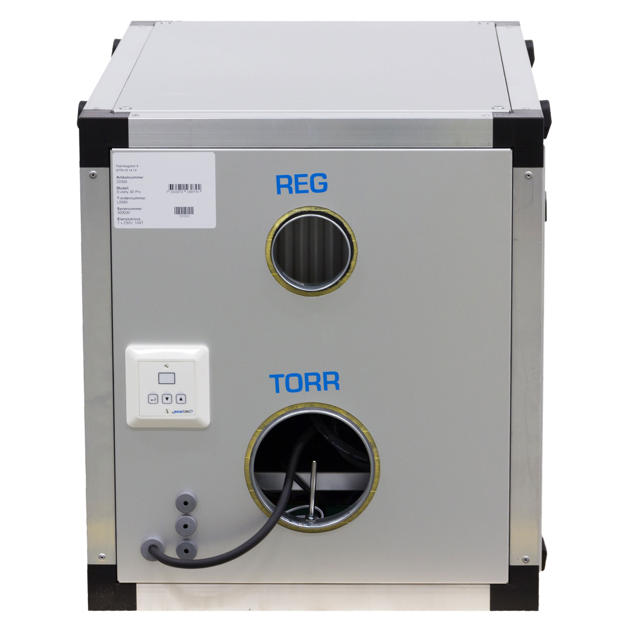 Acetec EvoDry 30 Pro Avfuktare