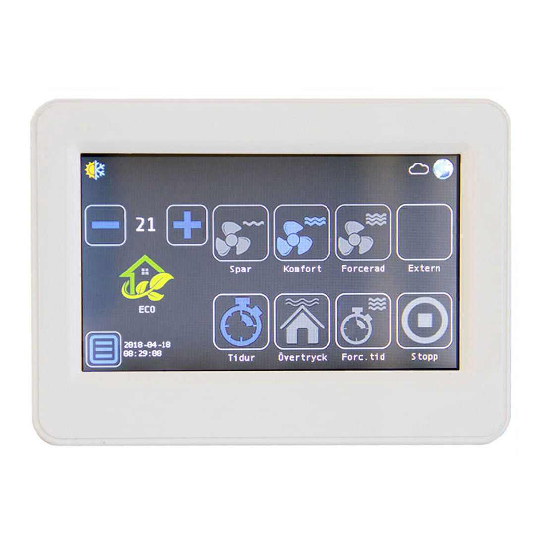 Acetec EvoAir A110T Vit G4 Ventilationsaggregat