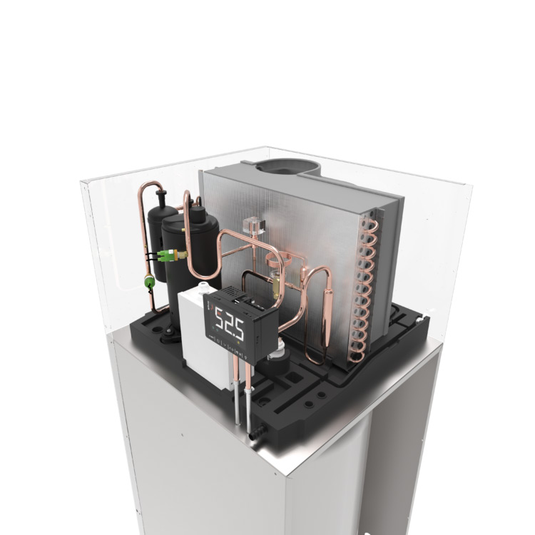 Värmepumpsberedare Indol EcoHeat 260FW4R2