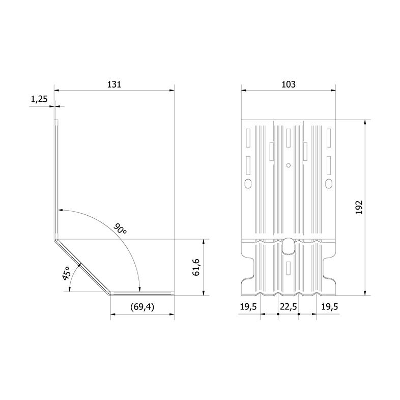 LK Systems Bockstöd UNI-golv / LK PEX rör