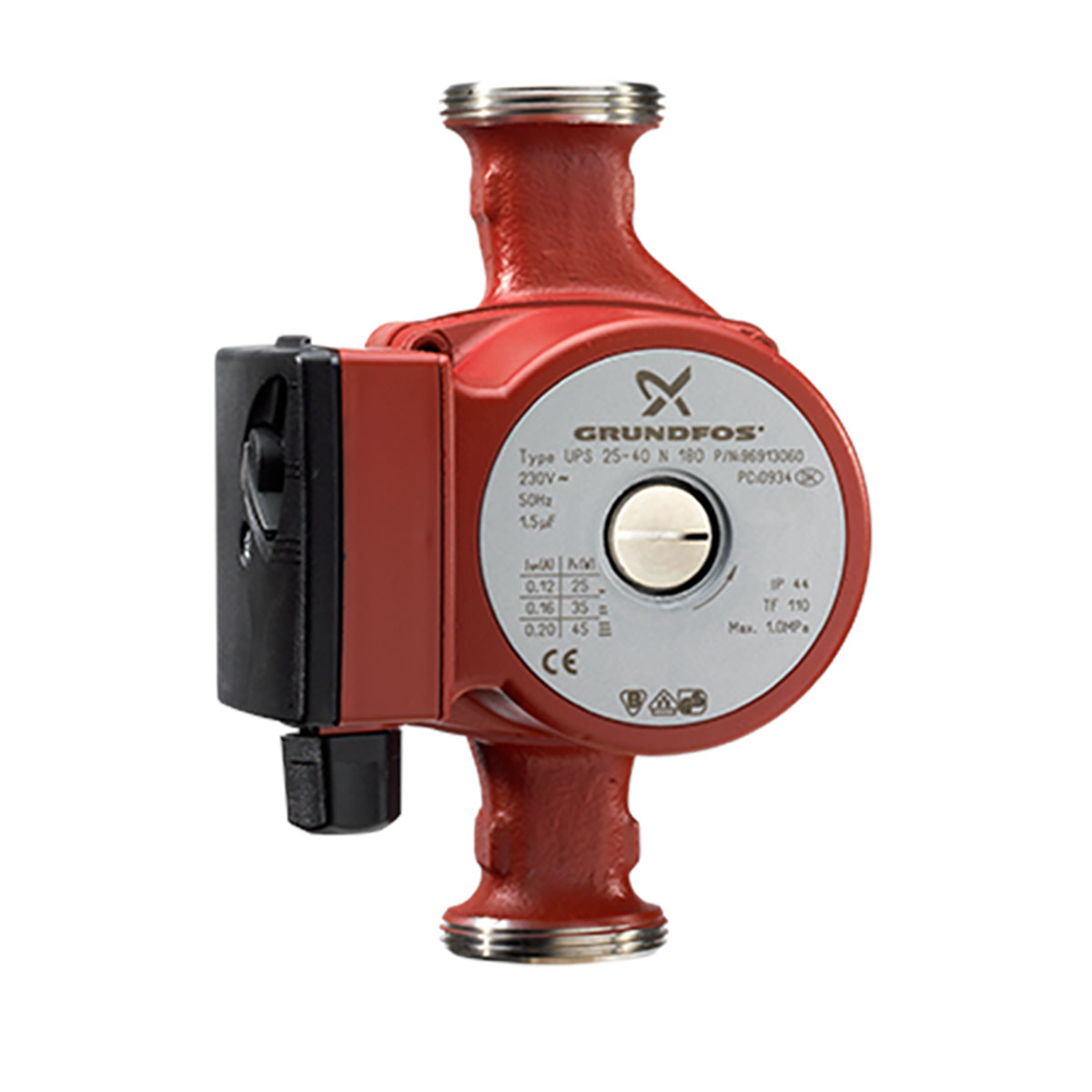 Grundfos Tappvarmvattenpump UPS25-40 N