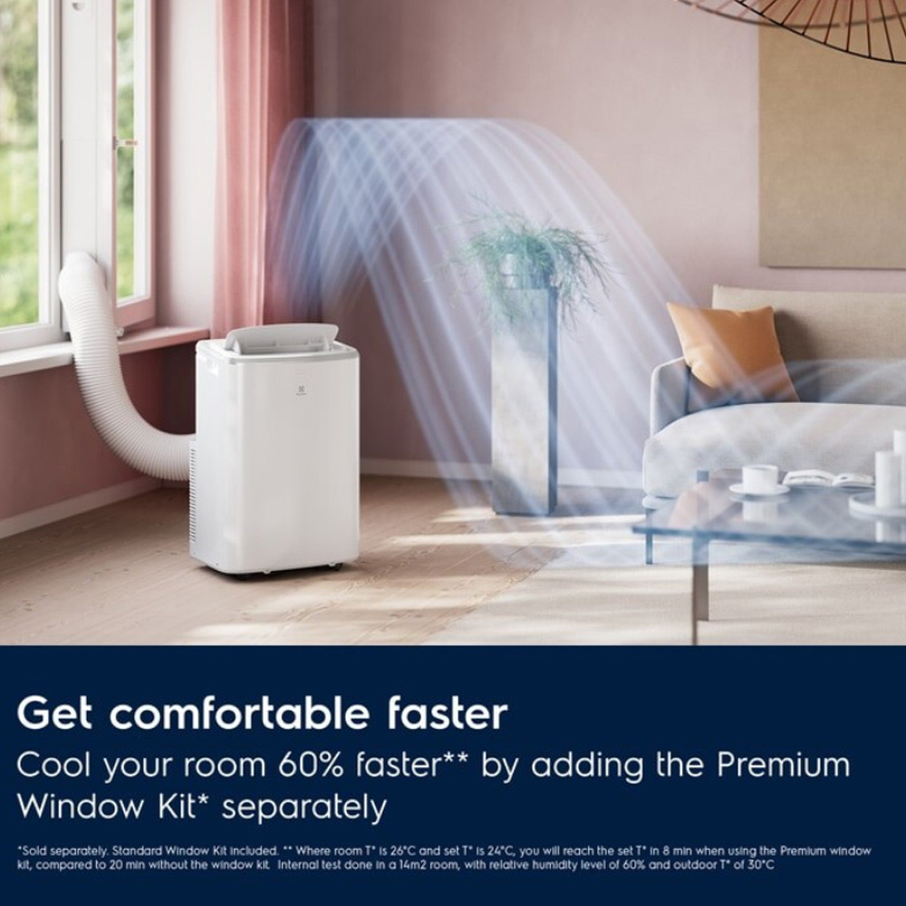 Luftkylare Electrolux EXP34U339CW Comfort 600 Portabel