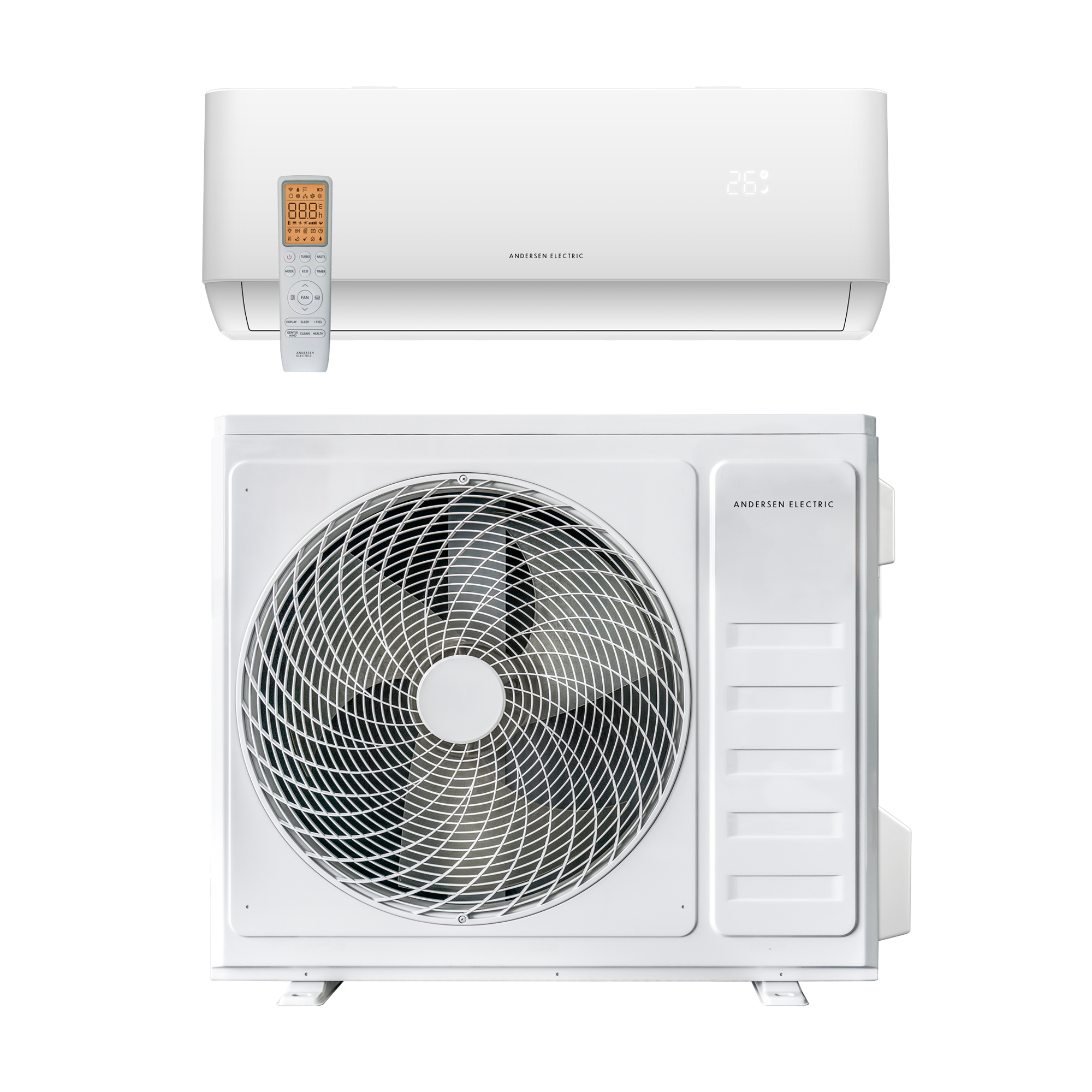 Andersen Electric MatPro 18 6,7kW Värme A++ SCOP 4,6 AC-funktion Luftvärmepump