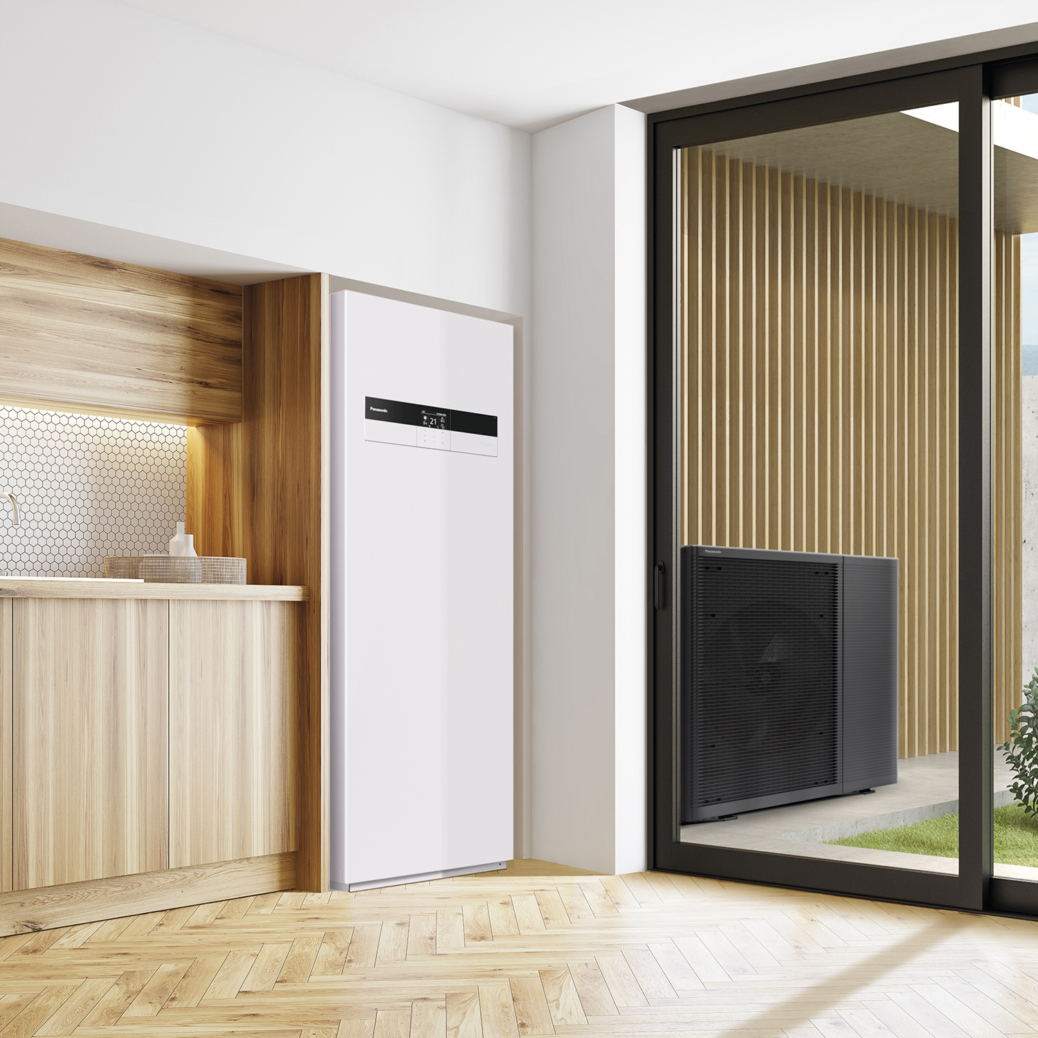 Panasonic Aquarea Hydraulic Split All in One L Luft-vattenvärmepump