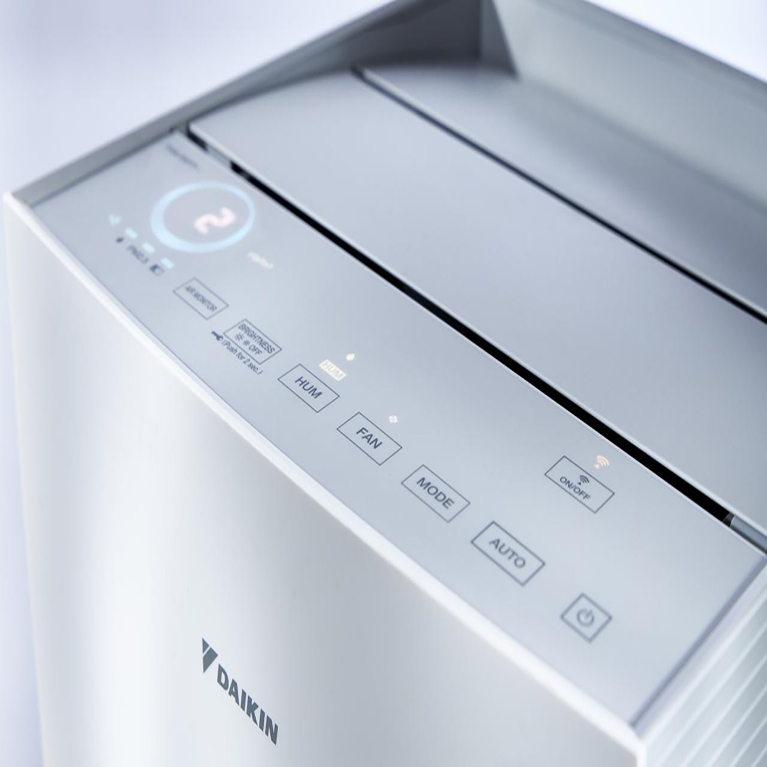 Daikin MCK70ZW Vit Med intelligent luftfuktning anpassad för stora hem upp till 96 m² Luftrenare