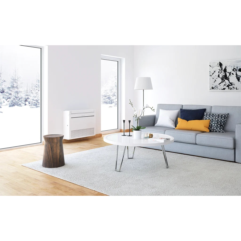 Mitsubishi Electric KW35 Golvmodell Luftvärmepump