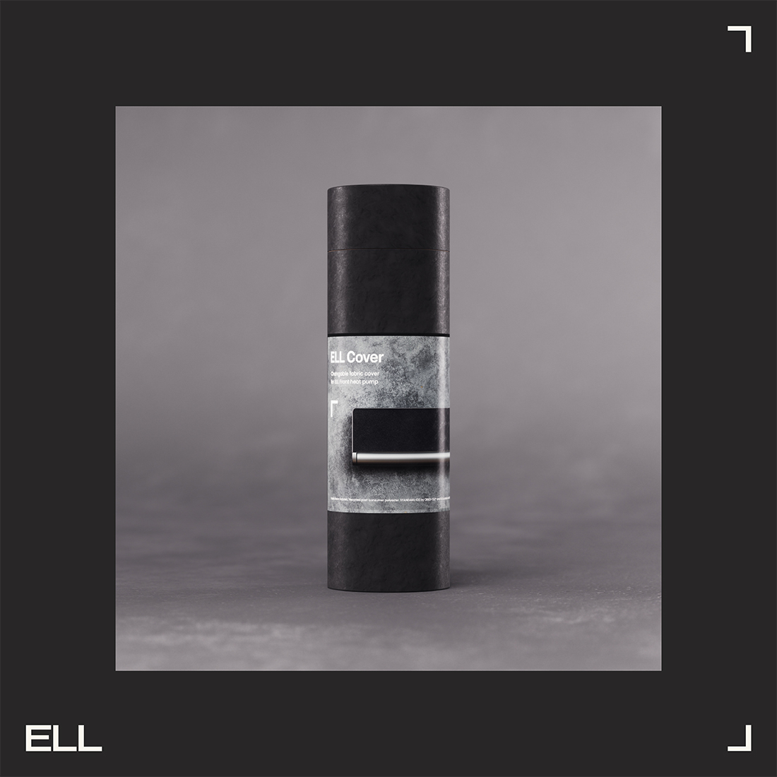 Tygfront ELL till Värmepump Front